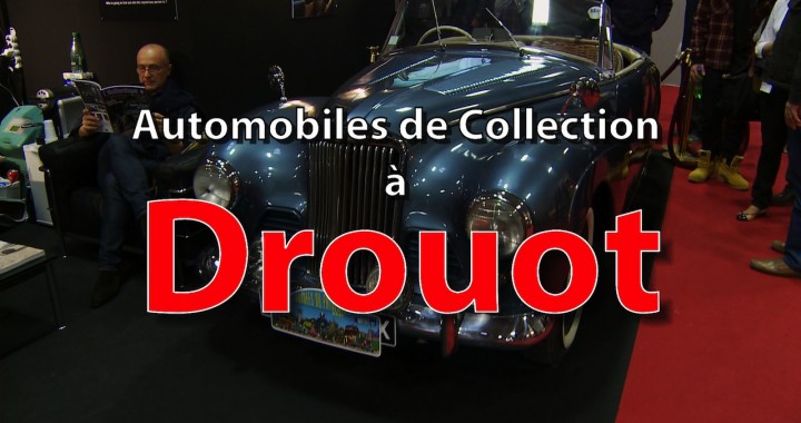 Drouot - Leclere Maison des ventes & Guillaume Cognet. Guillaume Cognet au salon Retromobile 2016. Stand Leclere Motor.